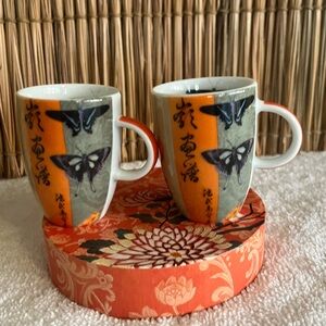 Beautiful sake set in box